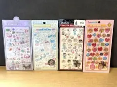 3Dステッカー 4枚セット 立体シール