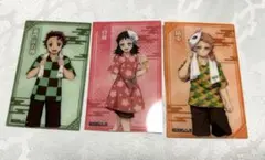 鬼滅の刃 炭治郎 錆兎 真菰 極楽湯 カード 3枚セット