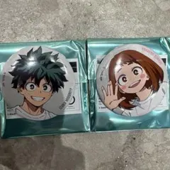 ヒロアカ ベースヤード オーロラ 缶バッジ 緑谷 出久 僕のヒーロー