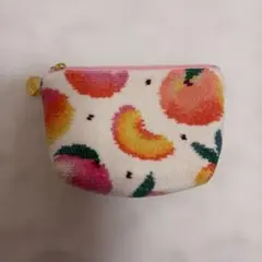 【完売品】ポーチピーチドット LOVERARY BY FEILERフェイラー 桃