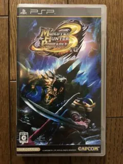 PSP ソフト　モンスターハンターポータブル 3rd