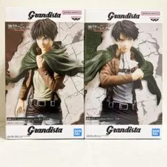 【進撃の巨人】エレン&リヴァイ フィギュア Grandista