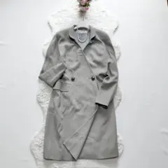Dior*ディオール　ヴィンテージロングコート　ジャケット　アウター　グレー13のサムネイル