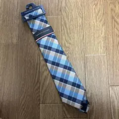 (新品未使用)Tommy Hilfiger トミーヒルフィガー ネクタイ ブルー