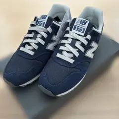 new balance 373 ネイビー スニーカー