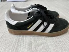 アディダス オリジナルス ガゼル 26cm ブラック H06259 本革