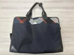 ブラックレーベルクレストブリッジ ビジネスバッグ 2way CBチェック 黒 紺のサムネイル