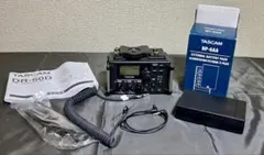 TASCAM DR-60D リニアPCMレコーダー 本体 BP-6AAセット