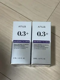 anua アヌア 0.3+ レチノール美容液 30ml 2本セット