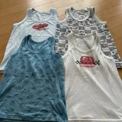キッズ用　カーズ タンクトップ 他、4枚セット　120
