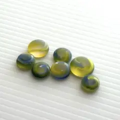 #439 【訳あり】 シーグラス ガラスナギット 人工研磨 レース