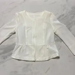 ノーカラージャケット ペプラム　ベルメゾン Style Noteのサムネイル