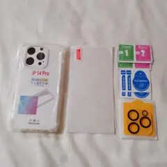 ✨SALE✨iphone14pro ソフトケース ガラスフィルム カメラフィルム