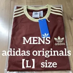 新品 アディダスオリジナルス スリーストライプ 半袖 Tシャツ Lサイズのサムネイル