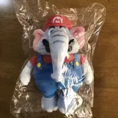 スーパーマリオブラザーズ　ワンダー　ゾウマリオ　ぬいぐるみ
