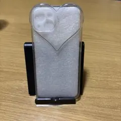 iPhone 13 スマホケース クリア ハート