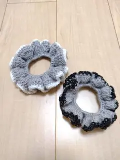 い*か様 ハンドメイド　シュシュ　2こ　セット