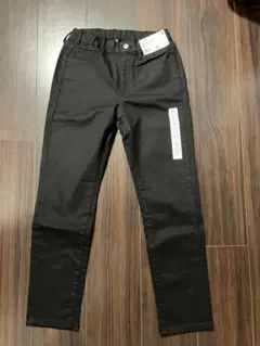 UNIQLO キッズ ブラック ジーンズ 140