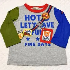 【まとめ売り】ミキハウス ホットビスケッツ ロンT デニム風ズボン