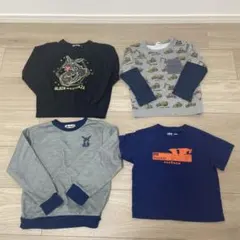 ポケモン　Tシャツ　トレーナー　裏起毛　長袖　110 120 130