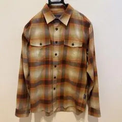 patagonia メンズXS チェック柄ネルシャツ
