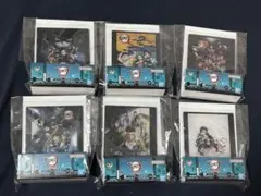 鬼滅の刃 1番くじ 上弦の参 F賞ミニアートボード 6種セット　バンダイ　アニメ