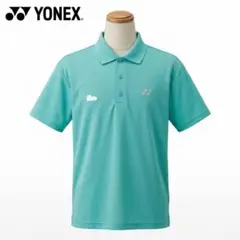 YONEX 半袖ポロシャツ ミントグリーン ポリエステル100% スポーツ Mのサムネイル