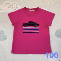 ファミリアfamiliarピンク男の子車Tシャツ - メルカリ