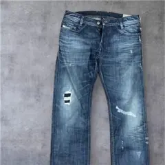 美品✨　DIESEL デニム　IAKOP W30 ダメージ加工