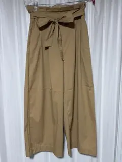 Lugnoncure ワイドパンツ ベージュ Fサイズ