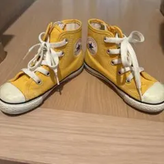 CONVERSE ALL STAR イエロー ハイカットスニーカー　17センチ