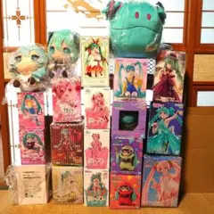初音ミク 桜ミク フィギュア／ぬいぐるみ 計20点セット