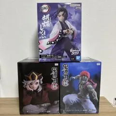 鬼滅の刃 フィギュア3体セット 胡蝶しのぶ 他