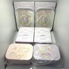 すみっコぐらし ミラー付き小物入れ ＆ メラミンプレート 4点セット