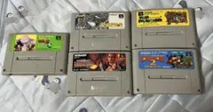 スーパーファミコン ゲームソフトセット5つ