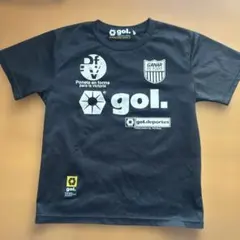 gol. サッカー プラクティスシャツ ブラック 150のサムネイル