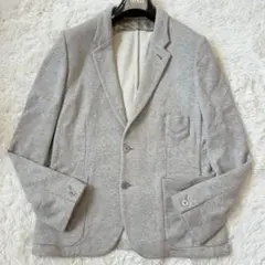 ✨希少/XL✨ポールスミス テーラードジャケット ジャージー素材 グレージュ