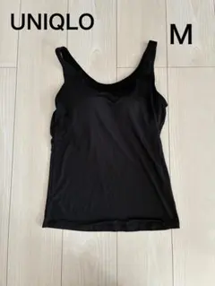 UNIQLO ブラック タンクトップ M エアリズム