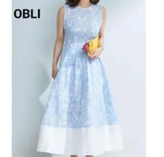 お値下げ！＊オブリobli 米沢別注スカート＊定価49,000 sizeM＊美品