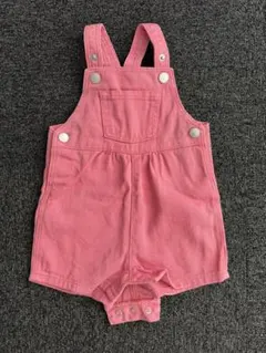 H&M ピンクオーバーオール 68サイズ