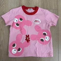 HOT BISCUITS ピンク Tシャツ ウサギ 90cm