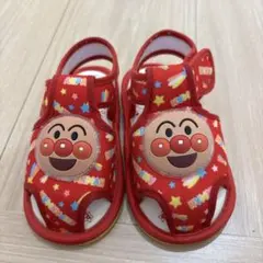 アンパンマン ベビーサンダル 14.0cm 赤