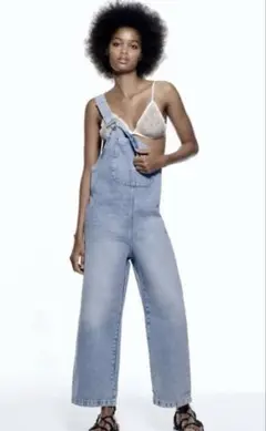 ZARA デニム サロペット