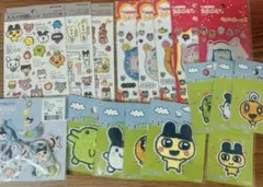 たまごっち　パイルワッペン　大人の図鑑　キラキラシール　セリアシール