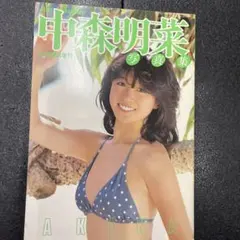 中森明菜写真集(1984年、1986年、1987年Summer Concert) - メルカリ