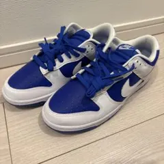 NikeDunk Low Retro Racer Blue and White
