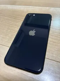 Apple iPhone SE (第3世代) ネイビー ケース付き