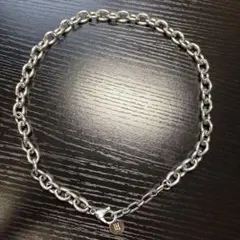 シルバー チェーンネックレス 調整可能