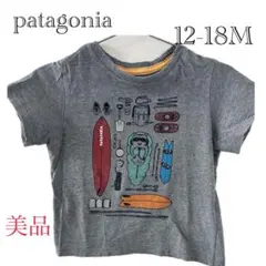【patagoniaパタゴニア】12-18M 美品Tシャツ