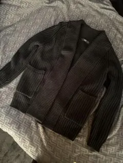 ZARA ブラックカーディガン Sサイズ